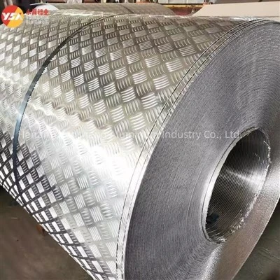 5052 H32 لوح ألومنيوم مربع الشكل مضاد للانزلاق